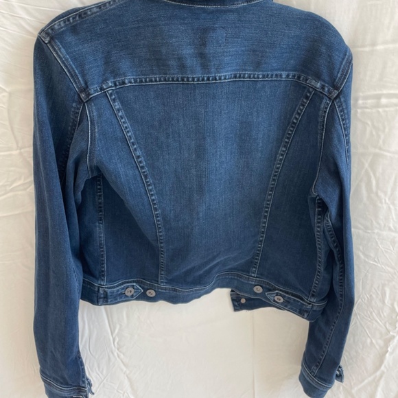 AG Denim Robyn Jean Jacket, Size Medium, Pinnacle Blue - Picture 4 of 6